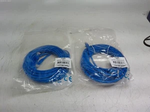Beaucoup de (2) 25FT CAT6A Câble Ethernet sans ardoise