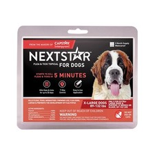 NEXTSTAR Flea Tick Dog Prevention Treatment 3 Monthly Doses Extra Large Dogs