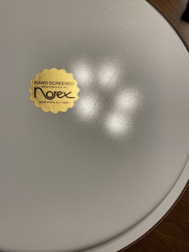 Vtg Norex Connecticut CT Metal Serving Tray Mystic Seaport Harkness Tower 11.25” - Picture 14 of 17