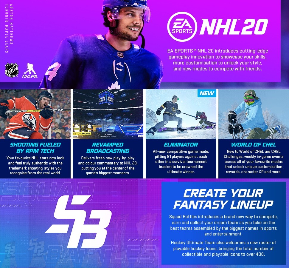 Hockey League Nhl 20 For Nintendo Switch NHL 20 (XBOX One) New