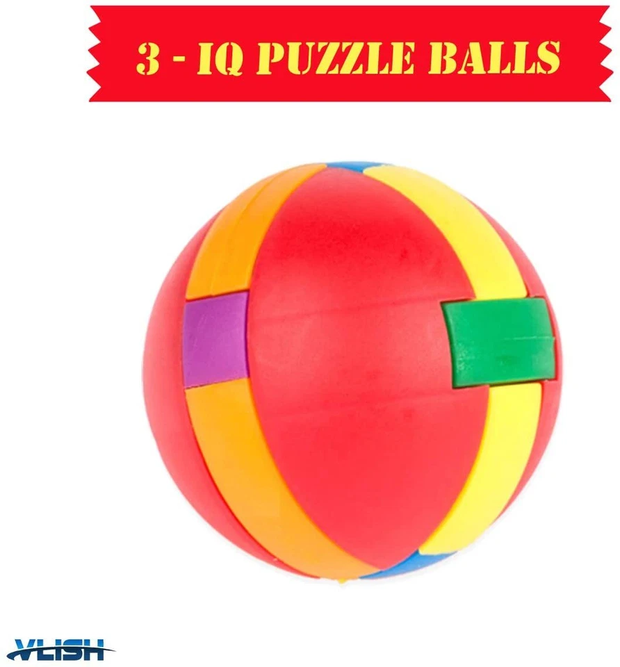 12 Pack Fun Puzzle Balls - Brain Games for Kids and Adults Stocking Stuffers - Image 4 of 4