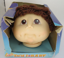 1984 The Original Doll Baby Head Brown-Martha Nelson Thomas Hong Kong Damage Box