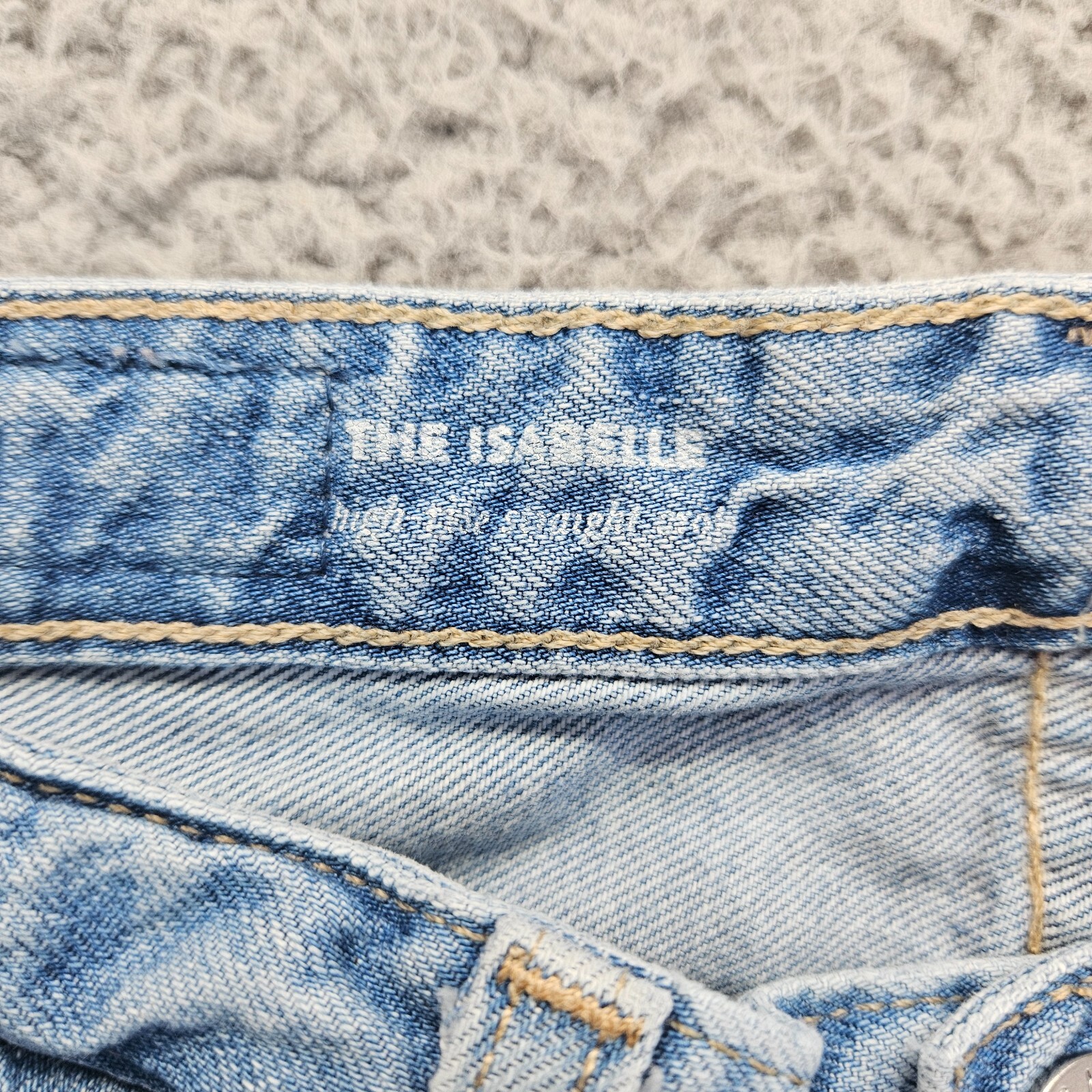 Adriano Goldschmied Jeans Womens 23R The Isabelle High Rise Straight Crop thumbnail 6