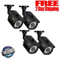 Q-see Qm1201b-4 1000 Tvl Camera 4 Pack With 100' Night Vision (black) Q-see Qm1201b-4 1000 Tvl Camera 4 Pack With 100' Night Vision (black)