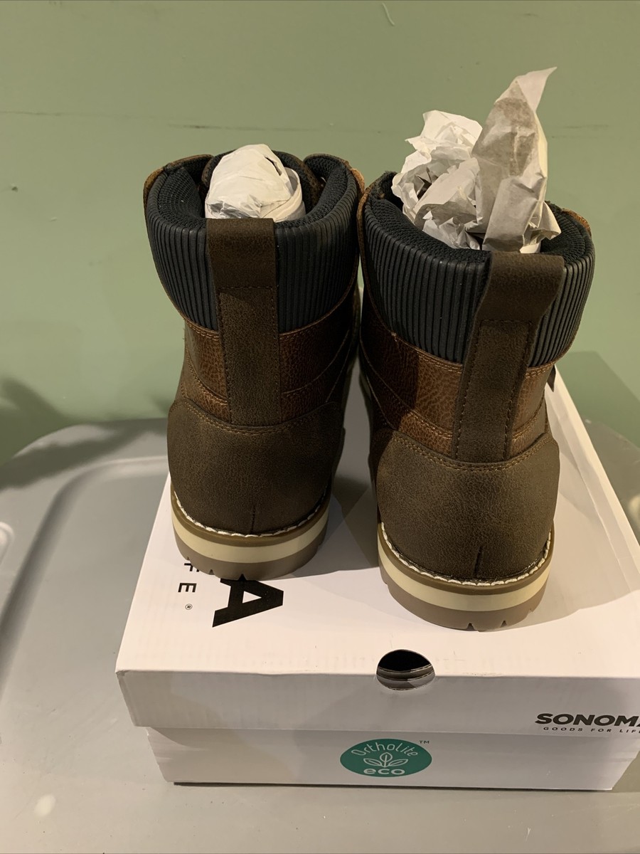new sonoma goods for life mens boots size 12 ethann style 