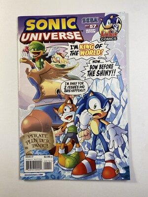 Sonic Universe #57 - HTF - Low Print - We Combine Shipping! - Sega Variant
