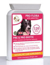 Dog Probiotic Natural Digestive Support for Dogs - Helps Bad Tummy