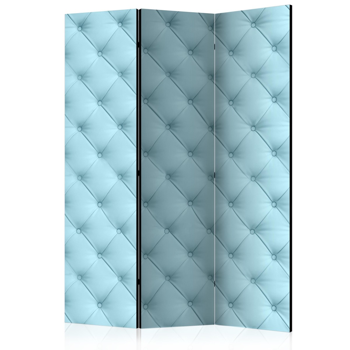 Paravent 3 volets Marshmallow 135x172cm pour cacher le vis-à-vis et cloisonner un studio