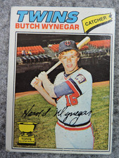 1977 Topps #175 Butch Wynegar Minnesota Twins Baseball Card