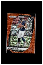 2024 Panini Prizm #301 Caleb Williams Orange Disco Prizm