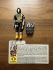G.I. Joe ARAH 1986 COBRA B.A.T.S. 100% Complete w/ Filecard Original Hasbro