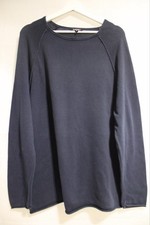 Men’s Boohoo Long Sleeve Jumper Navy Size M (j187)