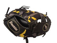 T-ball Glove Franklin Sports 8" Digitek - Black/Optic Yellow. RHT