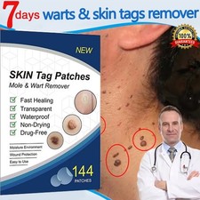 Skin Tag Remover Patches Quick Effective Mole and Wart Pad Removal Sticker US