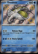 Dondozo Holofoil Shiny Rare SV: Paldean Fates 126/091 NM