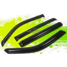 Smoked Acrylic Window Visors Weather Proof Rain Shade For Honda Pilot 09-15 4pcs Smoked Acrylic Window Visors Weather Proof Rain Shade For Honda Pilot 09-15 4pcs