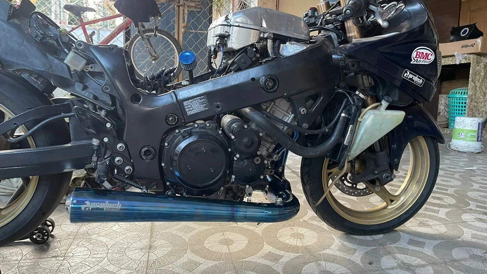 99-20 Exhaust System Suzuki GSX 1300R For Hayabusa Race Dragrace - Image 4 of 4