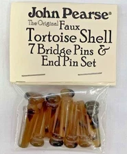 NEW JOHN PEARSE AUX TORTOISE SHELL Bridge Pins