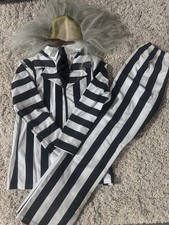 Youth LARGE Beetlejuice Costume WIG Included