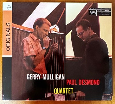 Gerry Mulligan Paul Desmond Quartet, Verve CD, Digipack