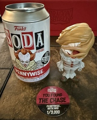Funko Soda Pennywise Chase with Wig Vinyl Figure - Stephen King IT