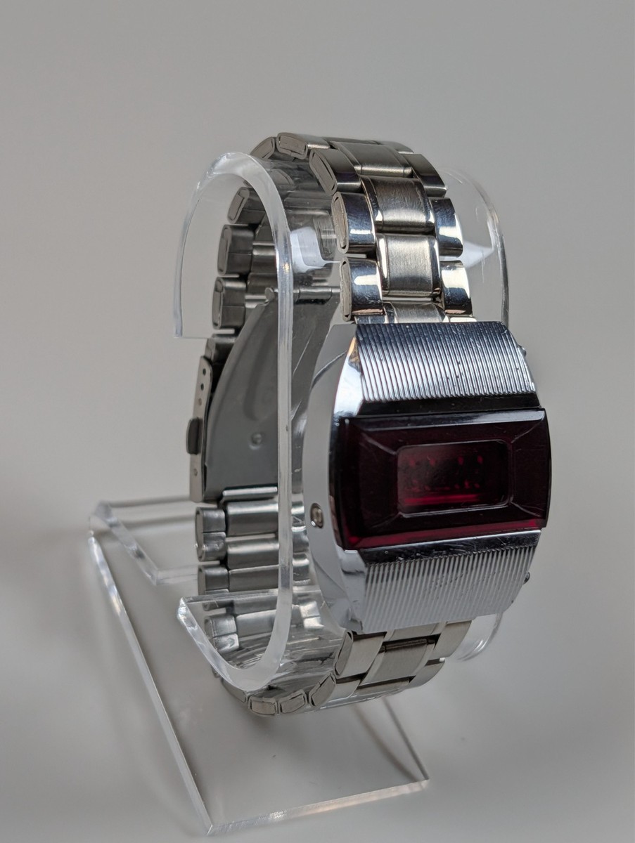 Rare Soviet CCCP Watch Elektronika 1 Terminator Pulsar Digital Led