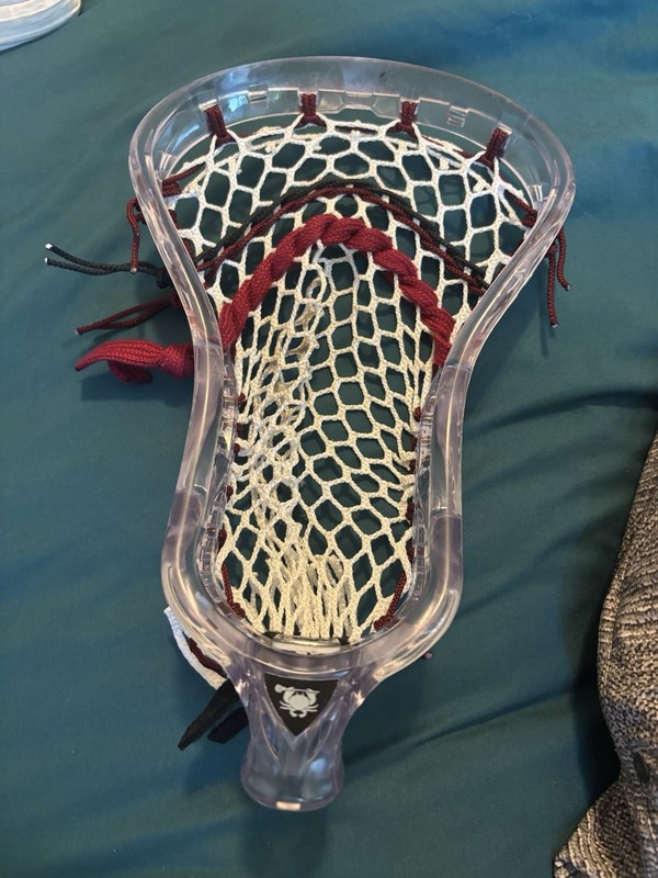 Strung Nice  ECD Ion Lacrosse Head Clear - No Reserve
