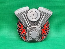 Gürtelschnalle Motor Harley Schnalle Dornschnalle