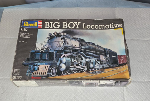 Revell 1/87 BIG BOY Locomotive Plastic Model Kit 02165 OPEN BOX