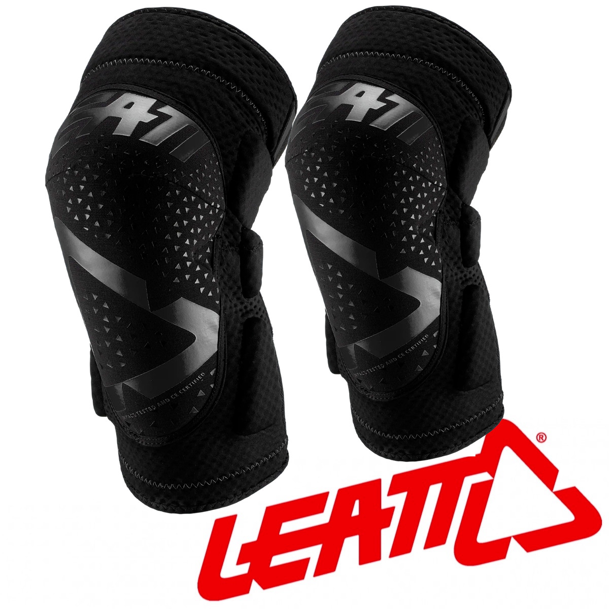 Leatt 5.0 3DF Knee Guards Black  Motocross MX Enduro Knee Protection SIZE S/M