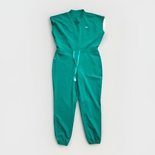 Figs Rafaela Cargo Scrub Jumpsuit XXL Green Technical Collection Jogger
