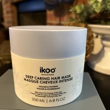 ikoo Infusions Deep Caring Hair Mask Volume & Nourish 6.8oz/200ml Vegan New