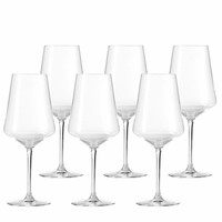 Leonardo Puccini Rotweinglas 6Er Set Rotwein Rot Weinglas Stielglas Glas 120 Ml