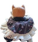 Anthropomorphic Cat Wearing Cottage Dress Soft Body Ceramic Head Feet Cat — photo 4