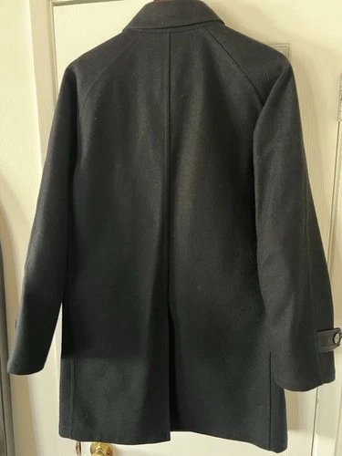 Journal Standard Japan Aqualinc Jacket Waterproof Wool Coat Men's Large Black image 5