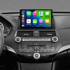 10.1'' ANDROID 13.0 CARPLAY CAR STEREO RADIO GPS NAVI FOR HONDA ACCORD 2008-2012