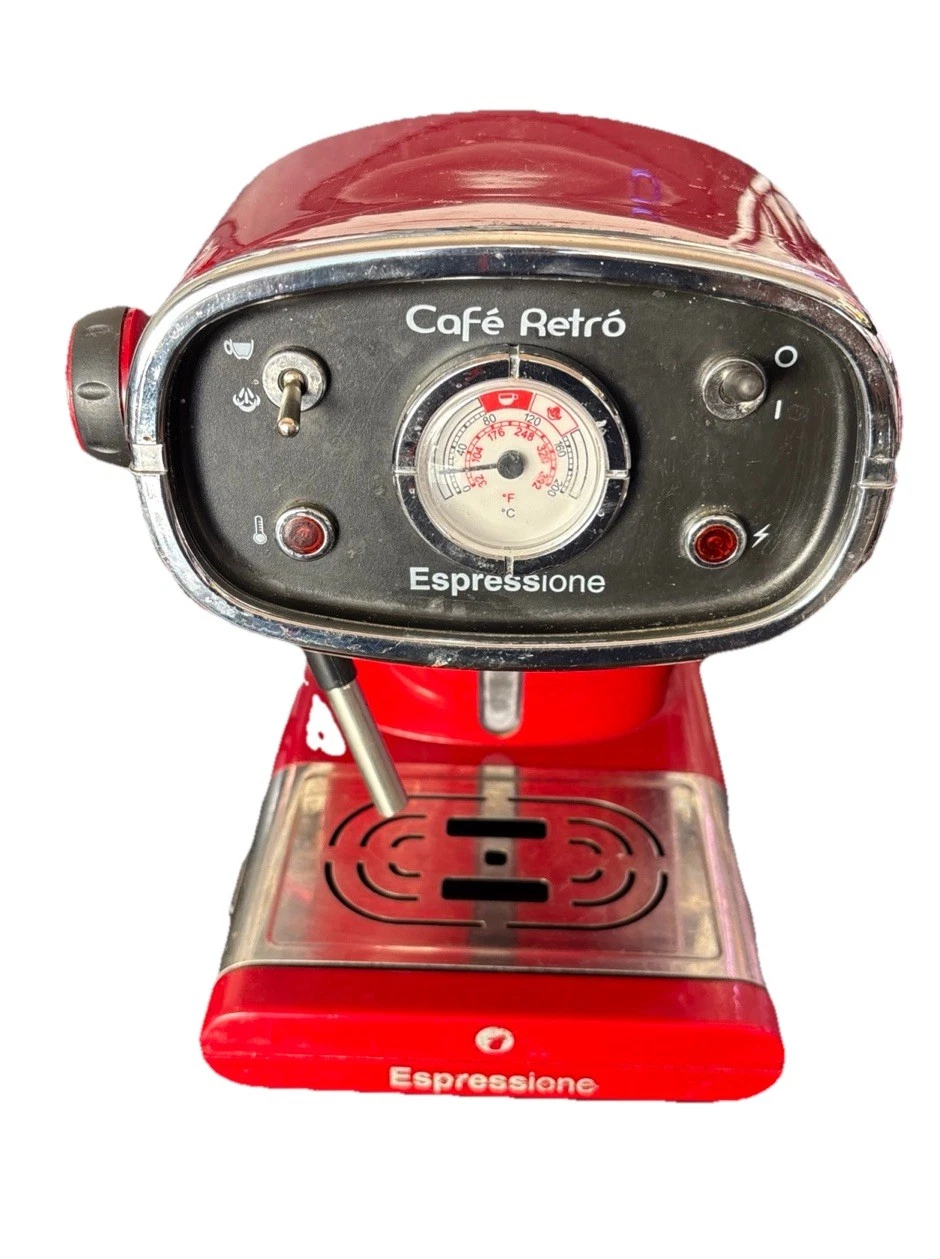ESPRESSIONE CAFE RETRO ESPRESSO MACHINE MODEL 1388R - Working
Opens in a new window or tab