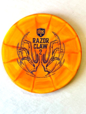 FLY GREEN DISC GOLF USED DISCMANIA EAGLE MCMAHON RAZOR CLAW 2 (VAPOR TACTIC) 176