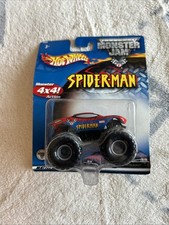 Hot Wheels Monster Jam Flag Series Spider-man #62/75 Factory. Model # 50588