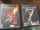 Resident Evil Outbreak and Resident Evil Outbreak File #2 PlayStation 2 Game Lot