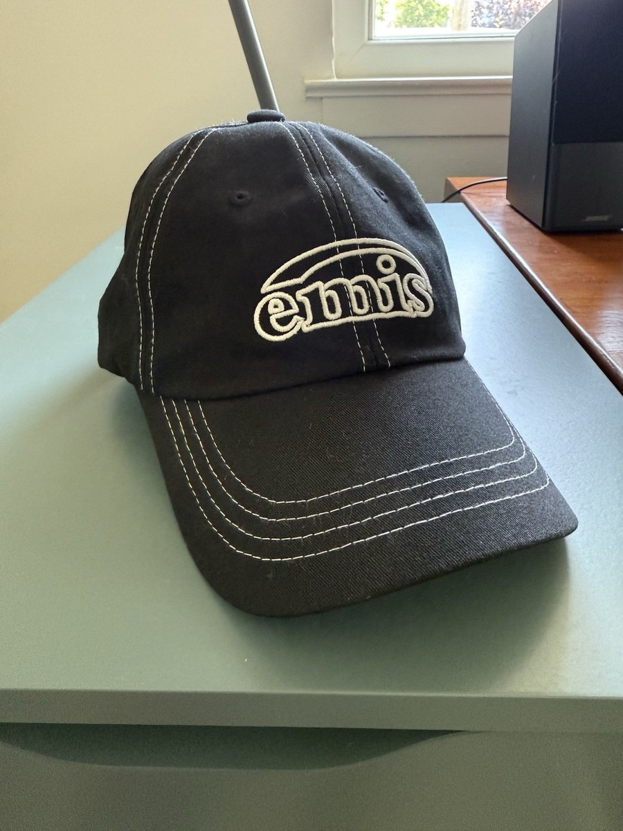 Emis Cap - Black with Contrast White Stitching and Logo  display picture 2