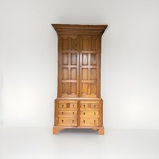 Chalon Country Style Cupboard Wardrobe Linen Hall Storage Cabinet