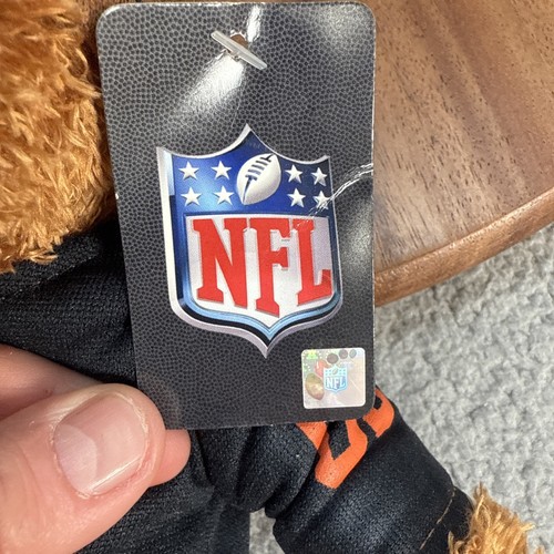 NFL Stuffed Plush Bear with Chicago Bears Uniform 14" NWT - Picture 3 of 12