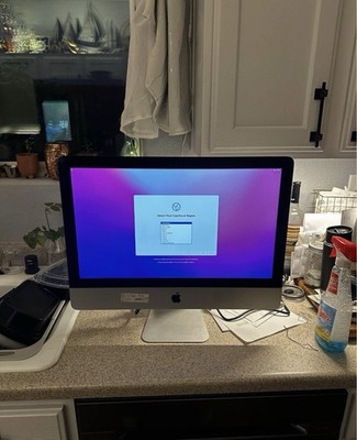 Apple iMac 2015 A1418 21'' Core i5-5575R 8GB RAM 1TB SSD Os Monterey