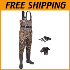 Waterproof Hunting Waders with H-back Suspenders
