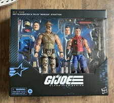 Hasbro GI JOE Classified Series Sgt Slaughter & Felix Mercer Stratton 173 MISB