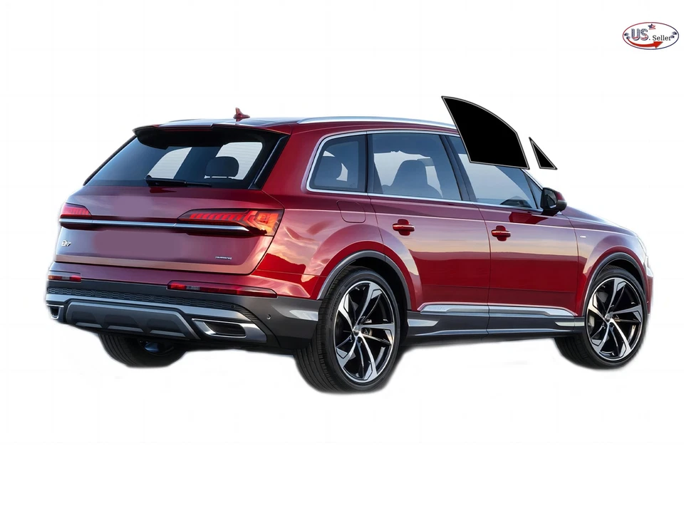 Kit de película de tinte de ventana de 2 capas precortada personalizada computarizada para Audi Q7 2016-2025 Foto 2 de 4