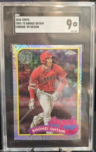 2024 Topps Series 1 - 1989 Topps Chrome Silver Pack Shohei Ohtani #T89C-73