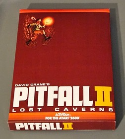 Pitfall II 2 Atari 2600/7800/2600+/7800+ REPRO BOX Complete CIB TESTED WORKS