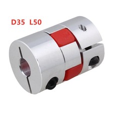 1PCS New 6/7/8/9-19mm CNC Flexible Plum Coupling Shaft Coupler Connect D35 L50